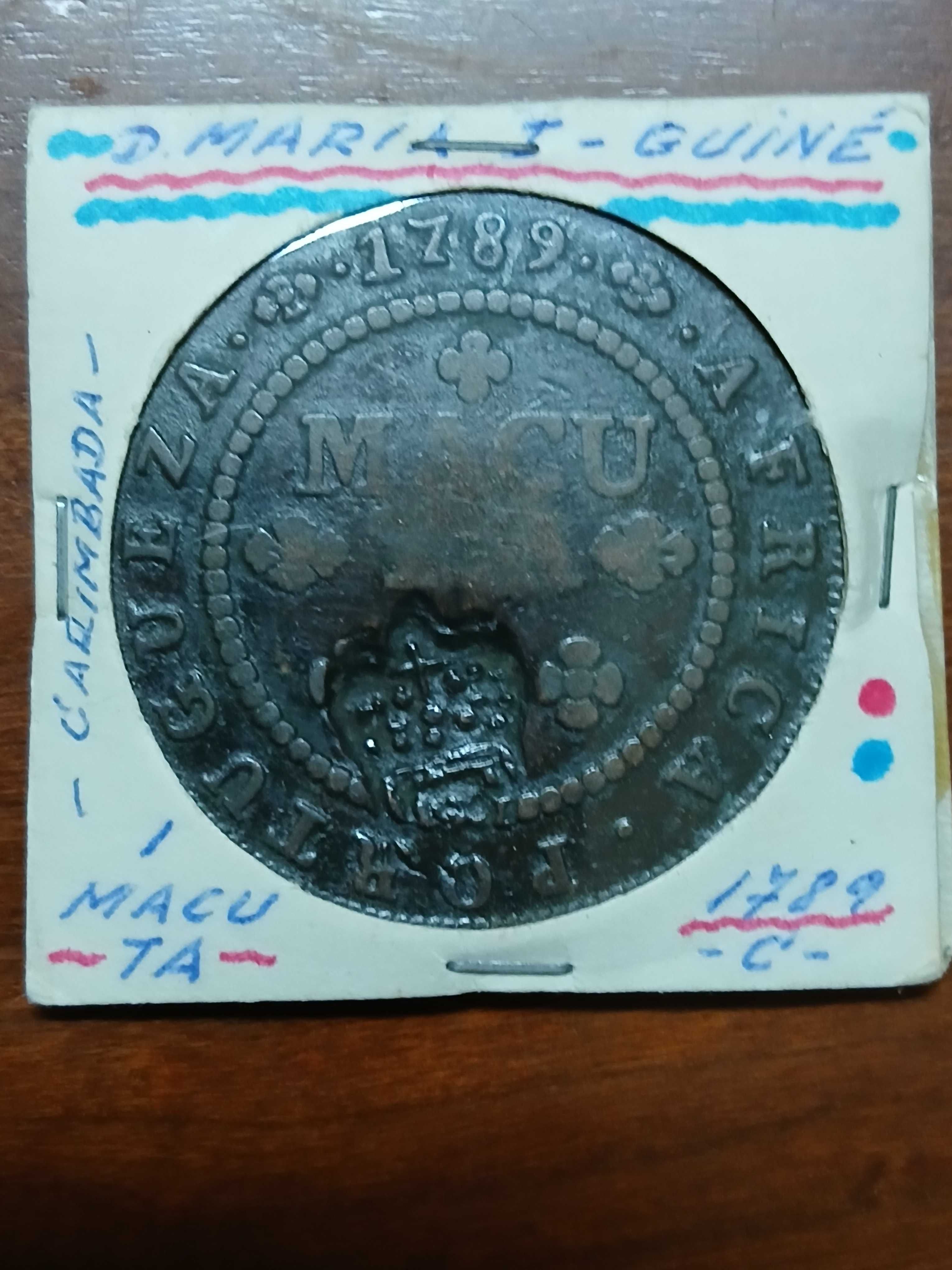Moedas Macutas Angola