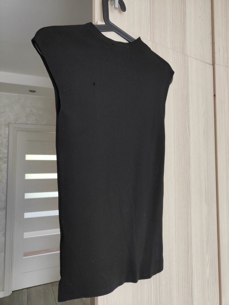 Dzianinowy top, Zara, r.S, basic, sweterkowa bluzka