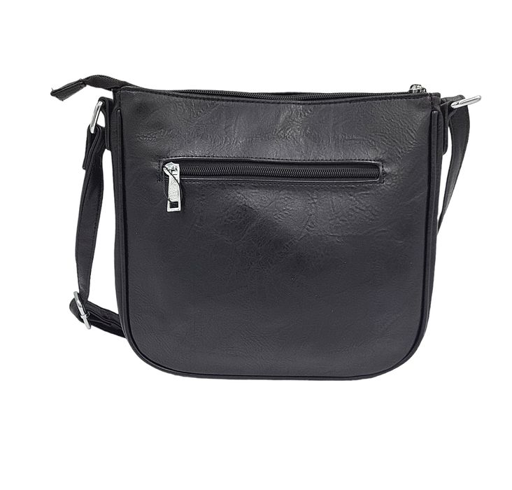 Torebka damska listonoszka czarna