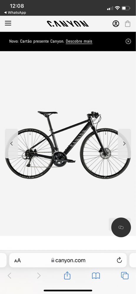 Bicicleta Canyon Roadlite AL 6.0 M