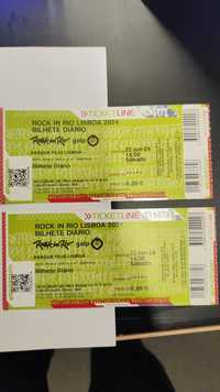 Bilhetes Rock in Rio