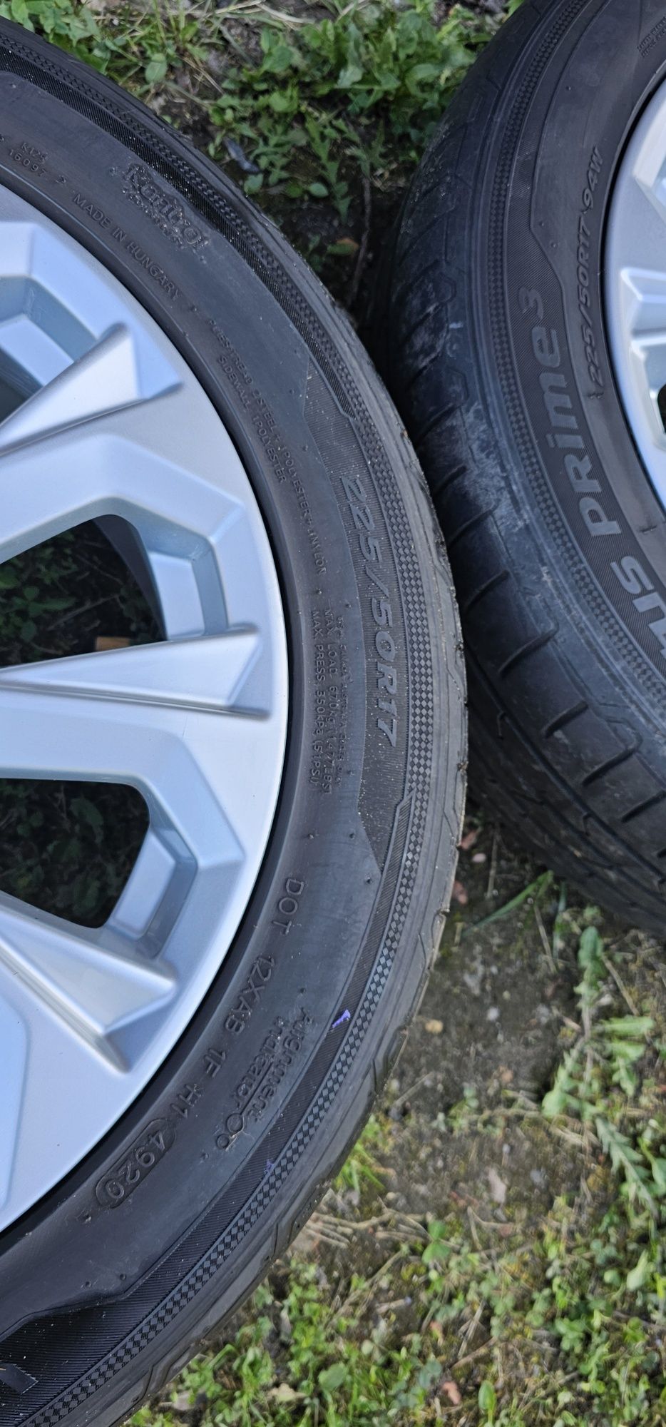 Kola Felgi Audi A4 B9 5x112 R17 225/50/R17