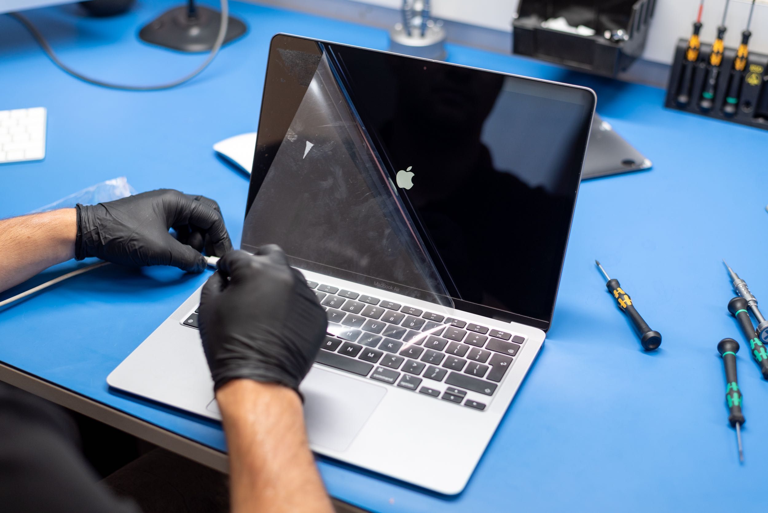  Matryca Macbook Air 13 Wyświetlacz A1466 Wymiana Gratis Regeneracja