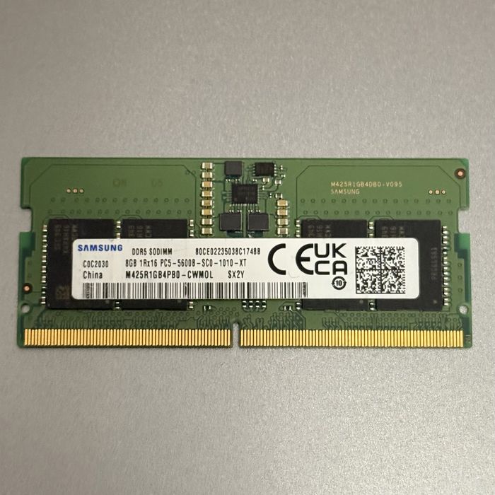 Оперативна памʼять Samsung 8GB DDR5, 5600 MHz