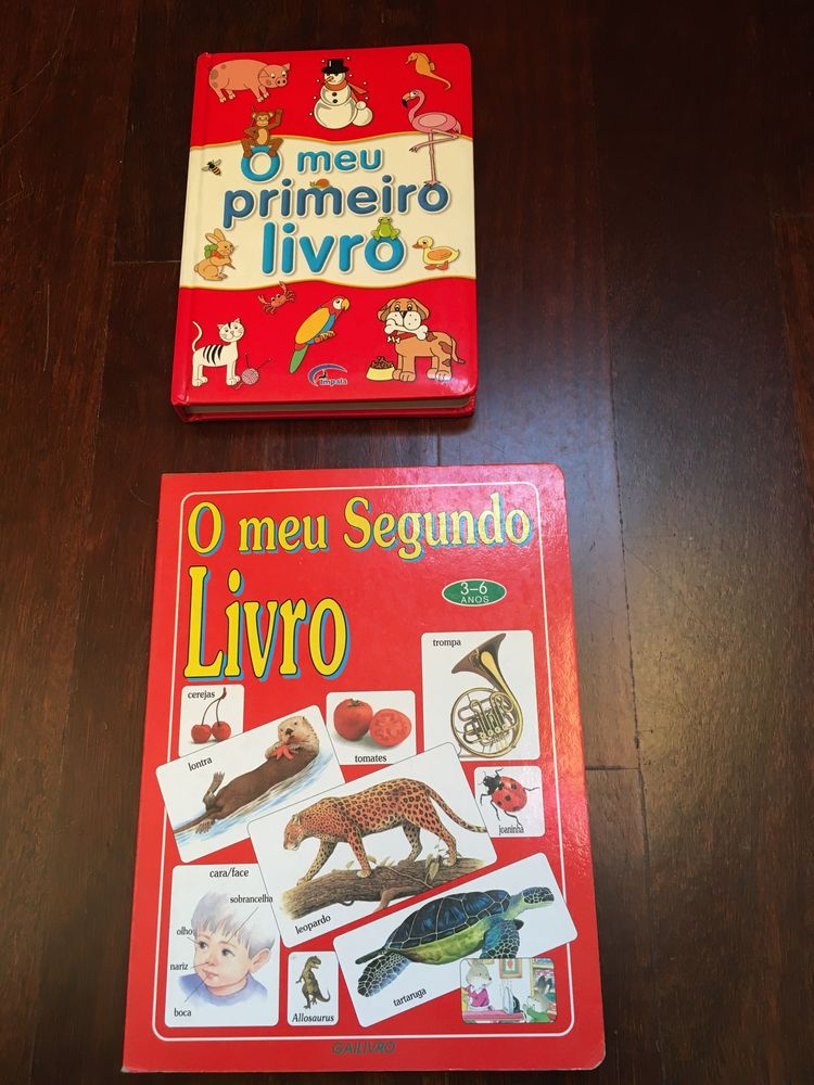 Conjunto de dois livros 3- 6 anos