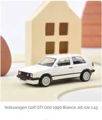 Volkswagen Golf GTI G60 1990 Branco 1:43