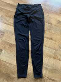 Legginsy h&m sport S/36 czarne dlugie