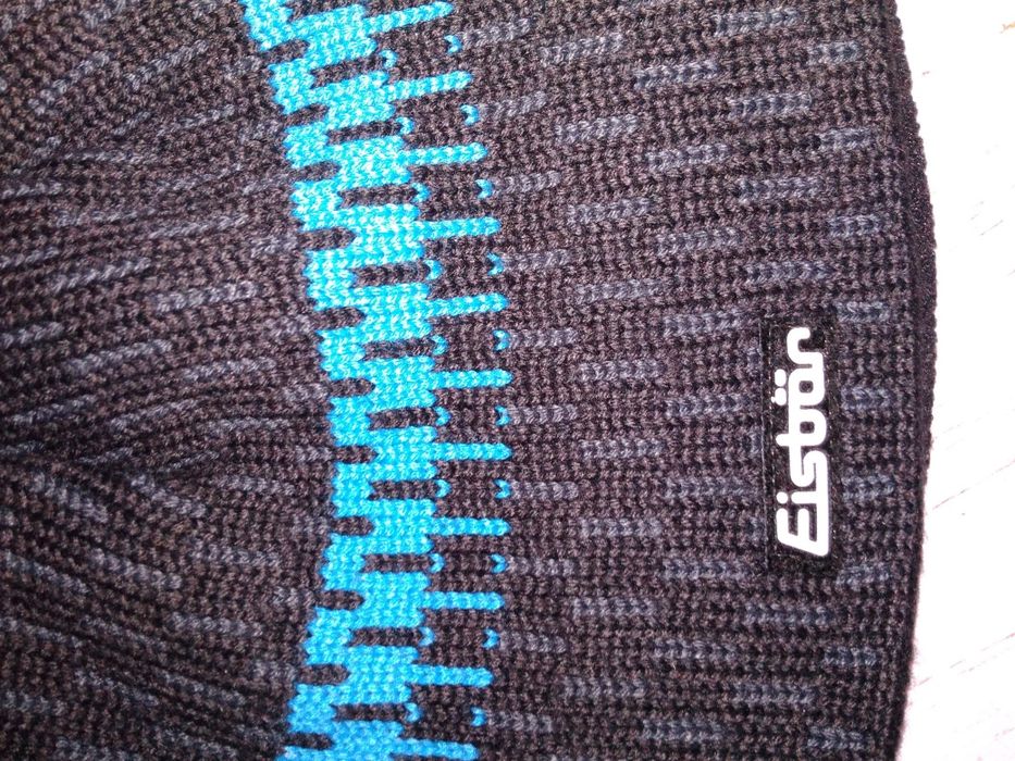 Зимова  лижна шапка з мериносу Eisbär(Австрія)