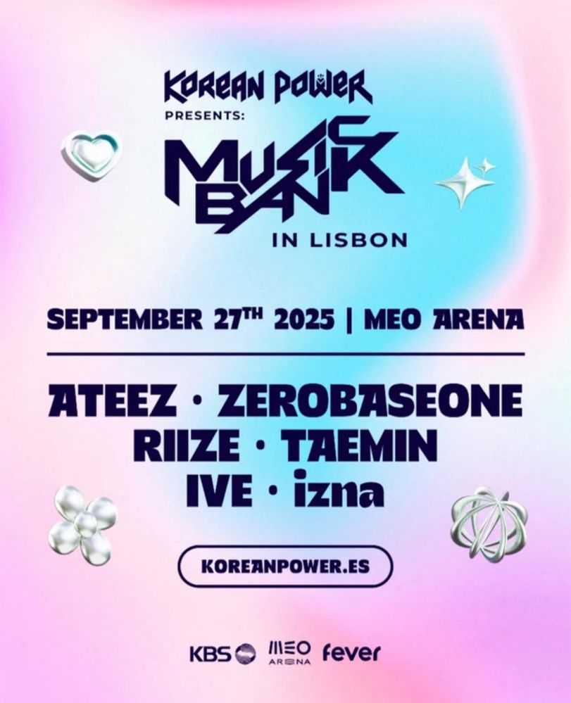 1 Bilhete para MusikBank