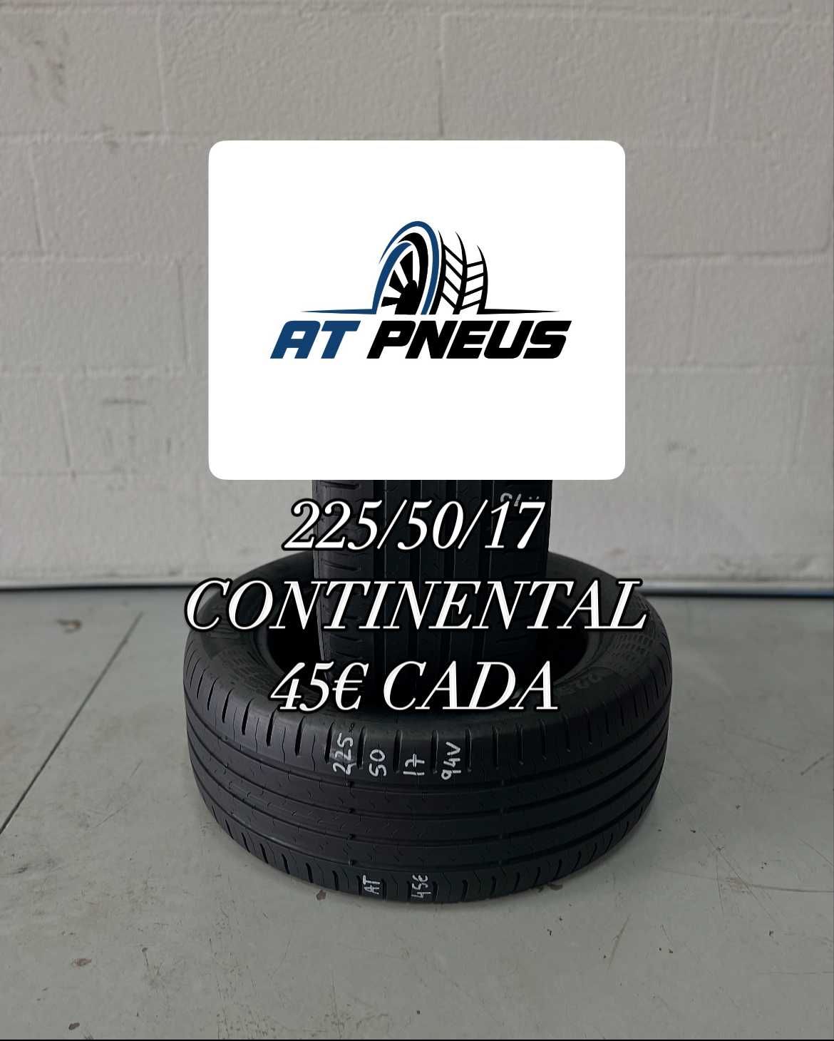 Pneus Usados
CONTINENTAL CONTI ECO CONTACT 5- 225/50/17 94V
45€ CADA