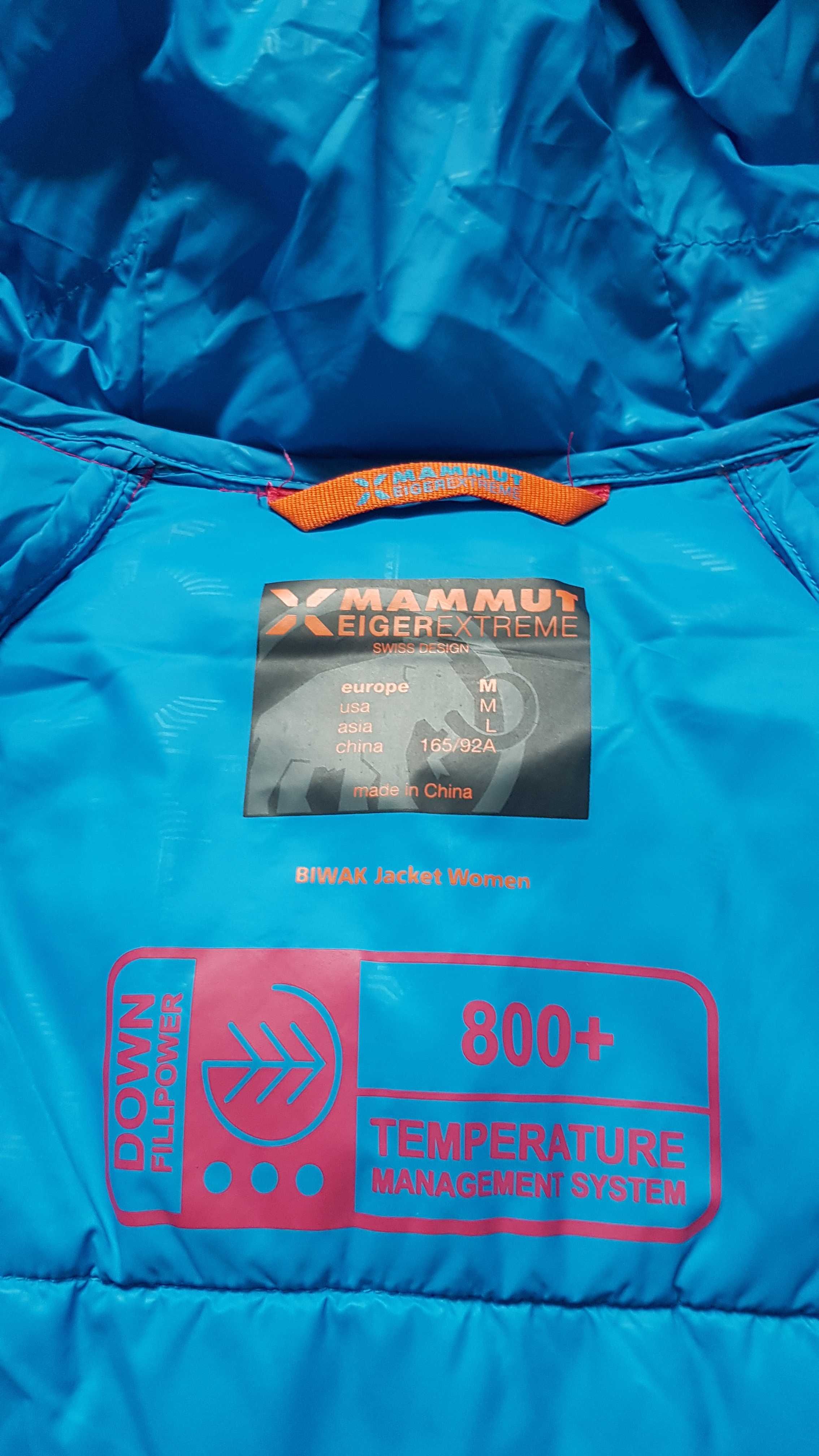 Mammut Eiger Extreme Biwak damska puchowa kurtka rozmiar M