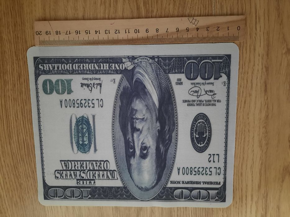 Розпродаж! 100$ доларів ! Коврик для комп'ютерної миші ! Килимок ПК