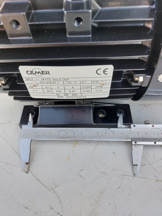 Motor betoneira 1.5 cavalos (Novo ) monofasico