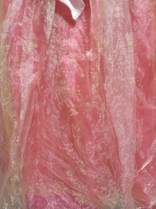 Платье карнавальное Спящая красавица Аврора 7-8 лет р.128