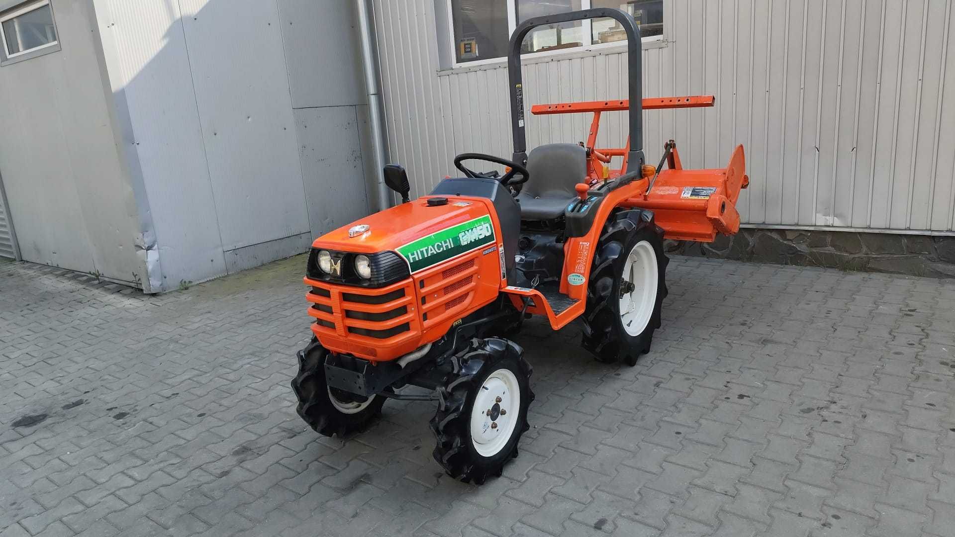 Japoński traktorek Hinomoto CX150  z glebogryzarką 4x4 15 km