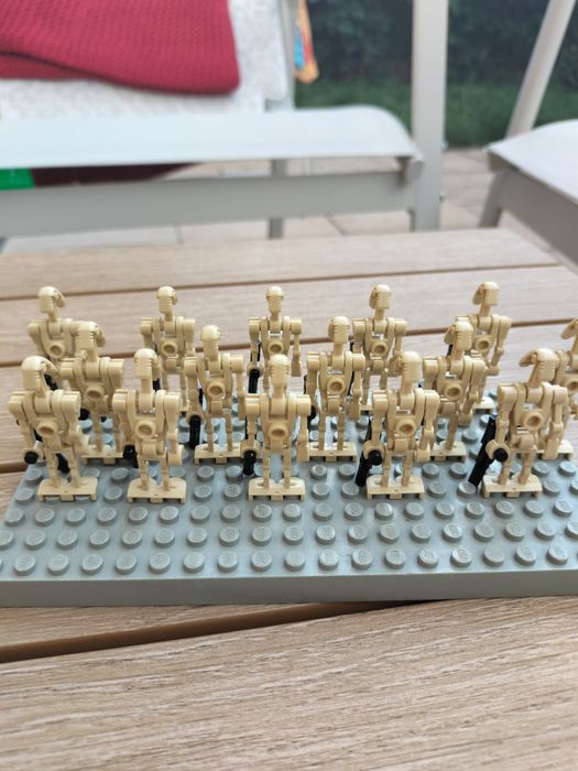 Star wars figurki droidy bojowe 15sztuk