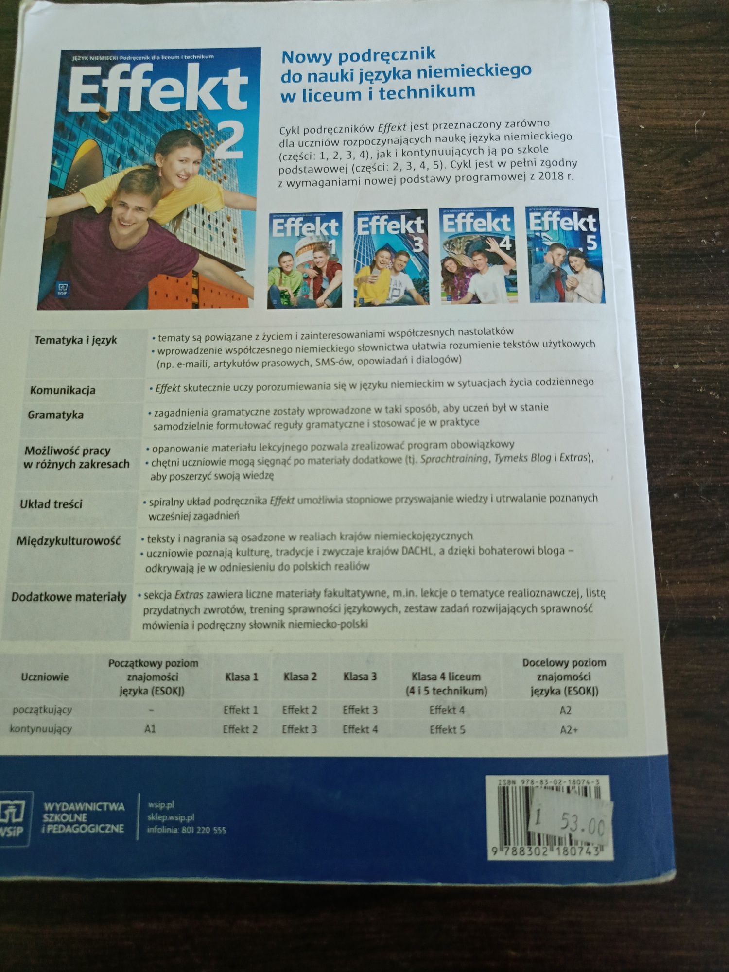 Sprzedam podręcznik Effekt 2