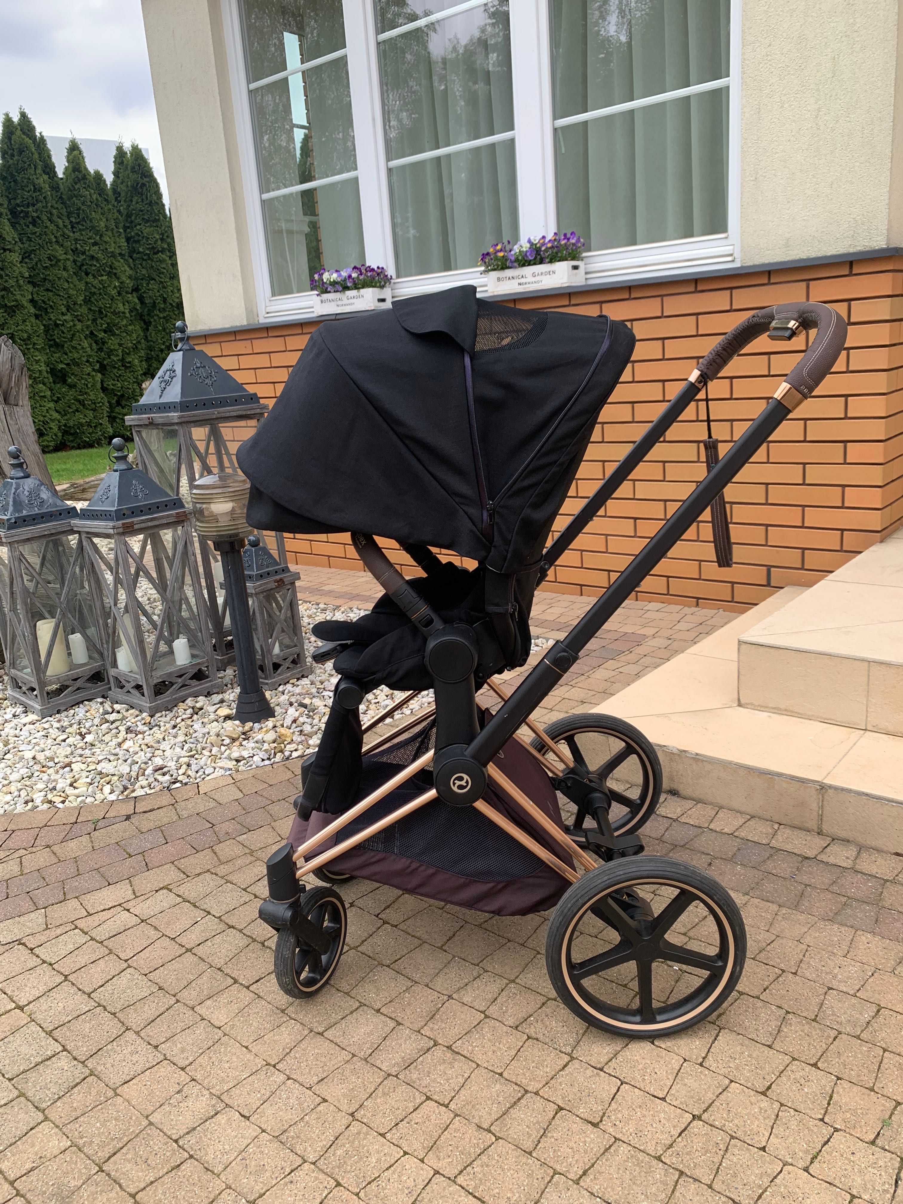 Cybex PRIAM spacerówka stardust black (bez la millou, do dokupienia)