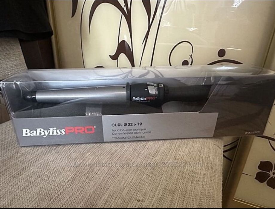 Нова Плойка конусна Babyliss Pro 19-32 мм