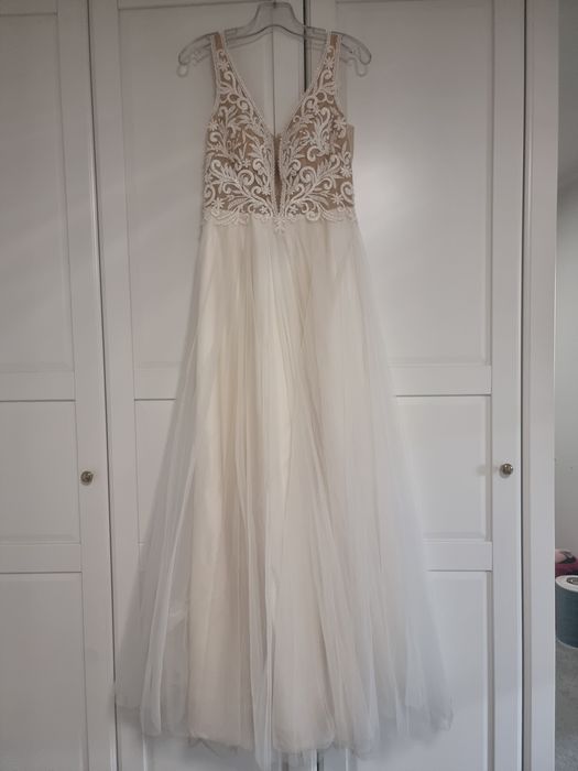 Suknia ślubna rozmiar 40 White lady