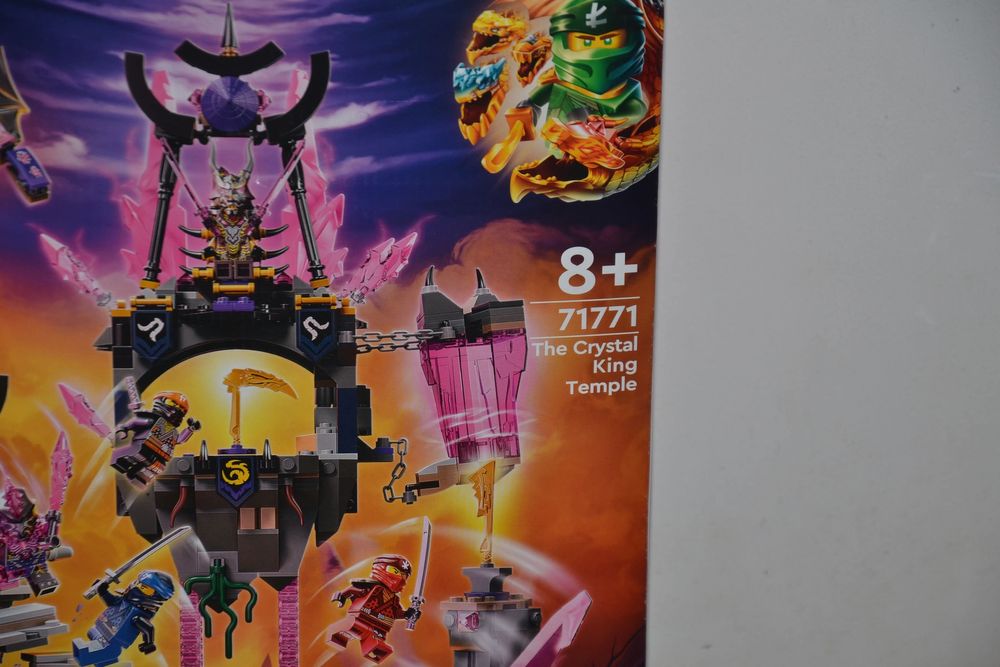 Конструктор LEGO NINJAGO Храм Кришталевого короля 71771 Нове