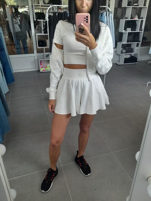 Шорти, топ, кофта, костюм трійка