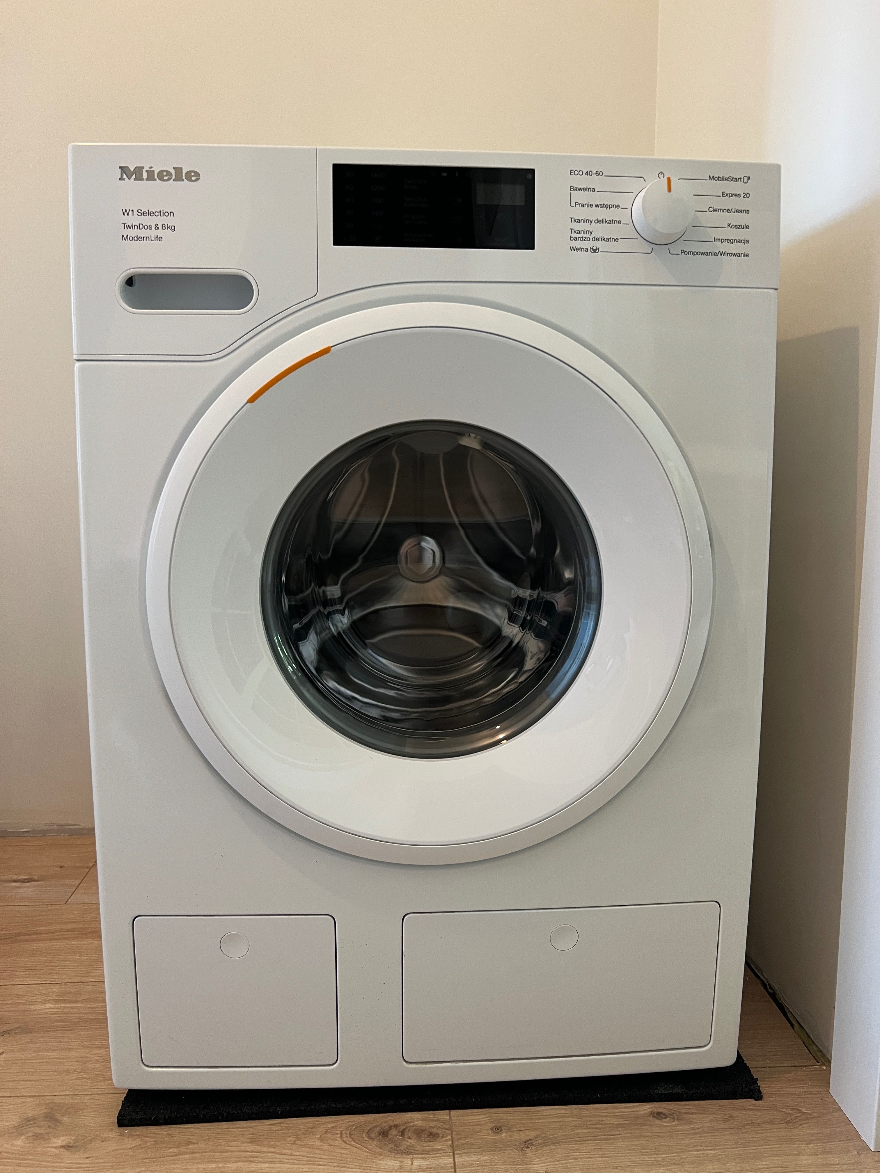 Pralka Miele WSD663 WCS. W1 Selection TwinDos, 8kg, kl. A.