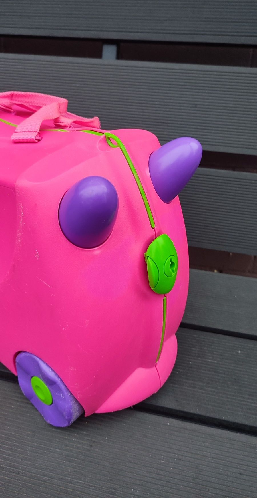 Walizka Trunki Jeżdżąca Trixi dla Dziewczynki