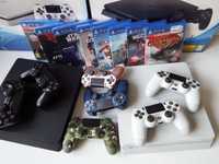 WIOSNA z PlayStation Sony PS4 SLIM 500GB konsola