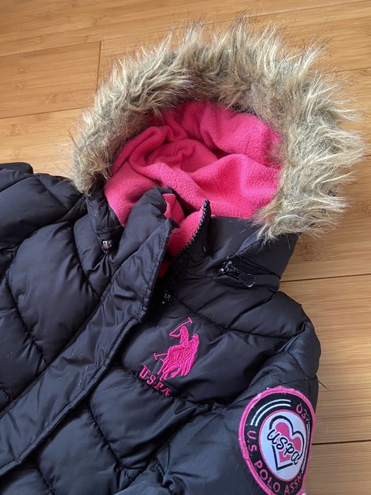 Зимова куртка доя дівчинки, U.S. Polo Assn на 3-4 роки