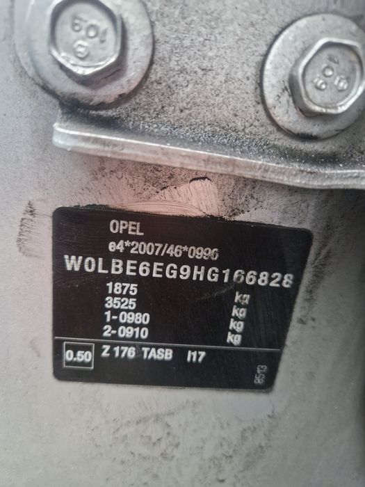 Opel Astra K 18r silnik kompletny 1.6CDTi B16DTH Kolor. Z176