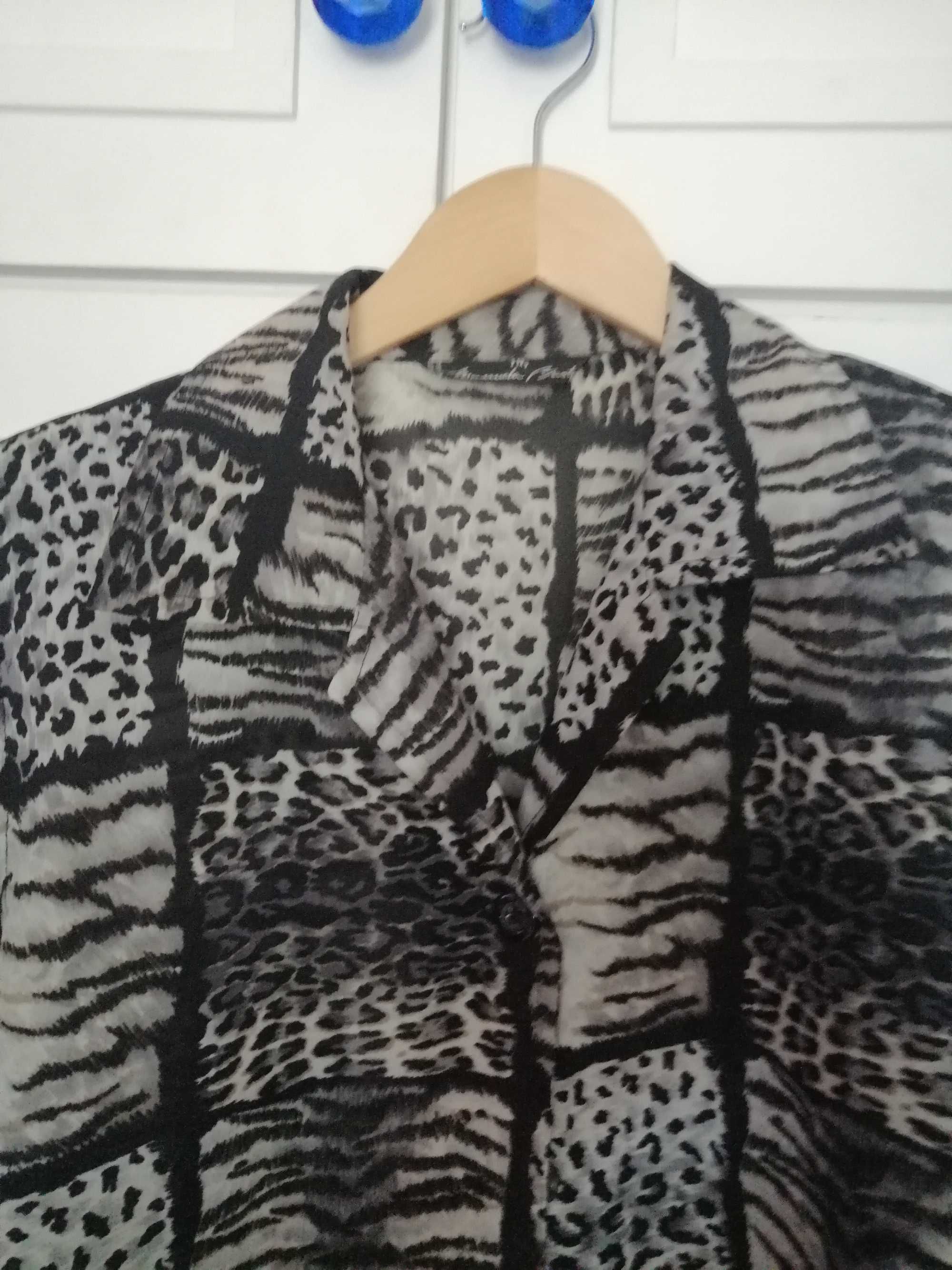 Camisa vintage animal print