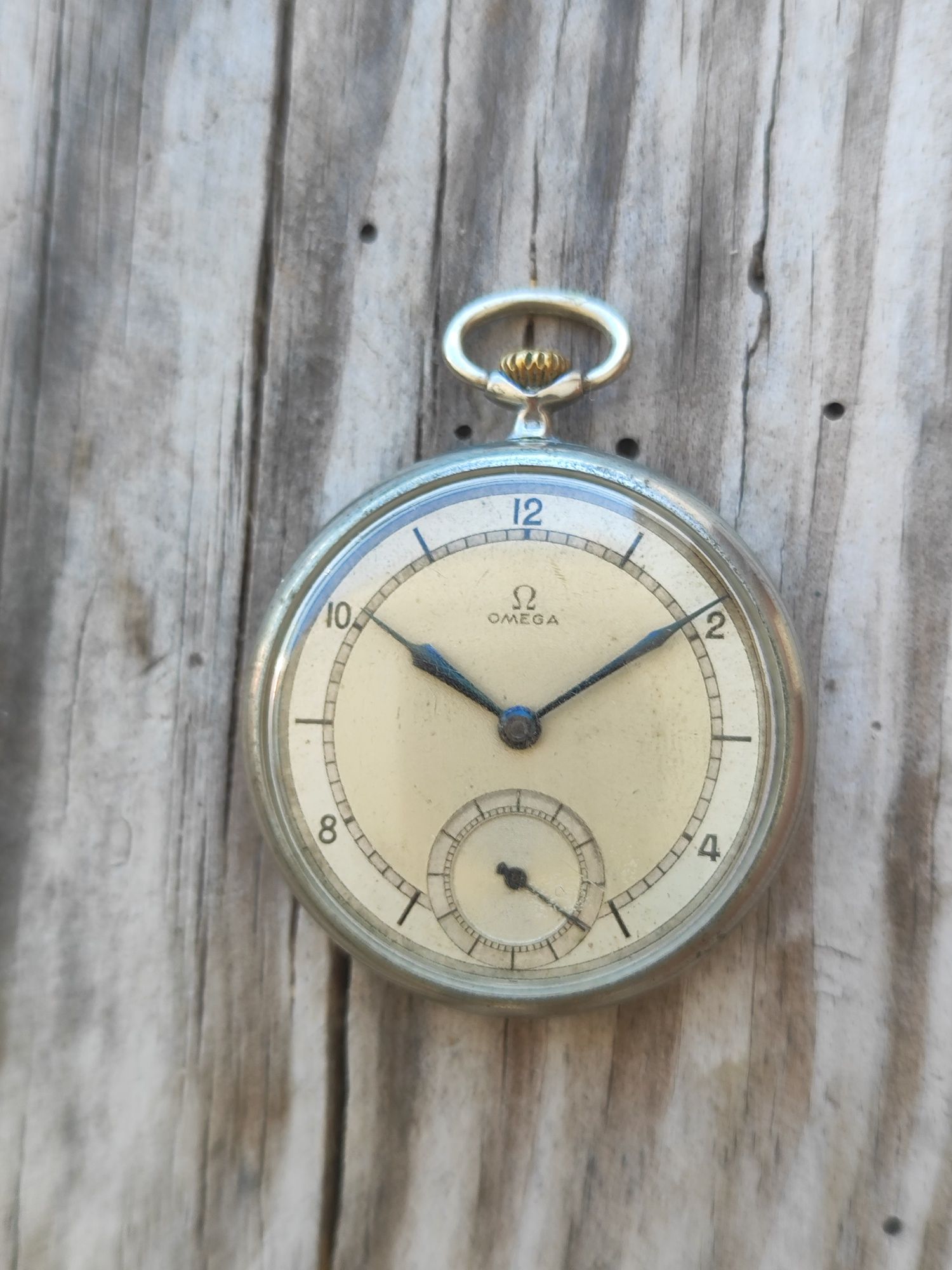Relógio de Bolso Omega 38.5LT1 44 mm - a funcionar - artdeco