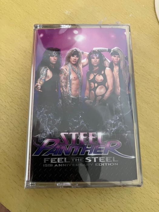 Steel Panther Feel The Steel 15th Anniversary Edition Cassete k7