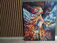 Obraz olejny ręcznie malowany, nowoczesny, abstrakcja, 80x100