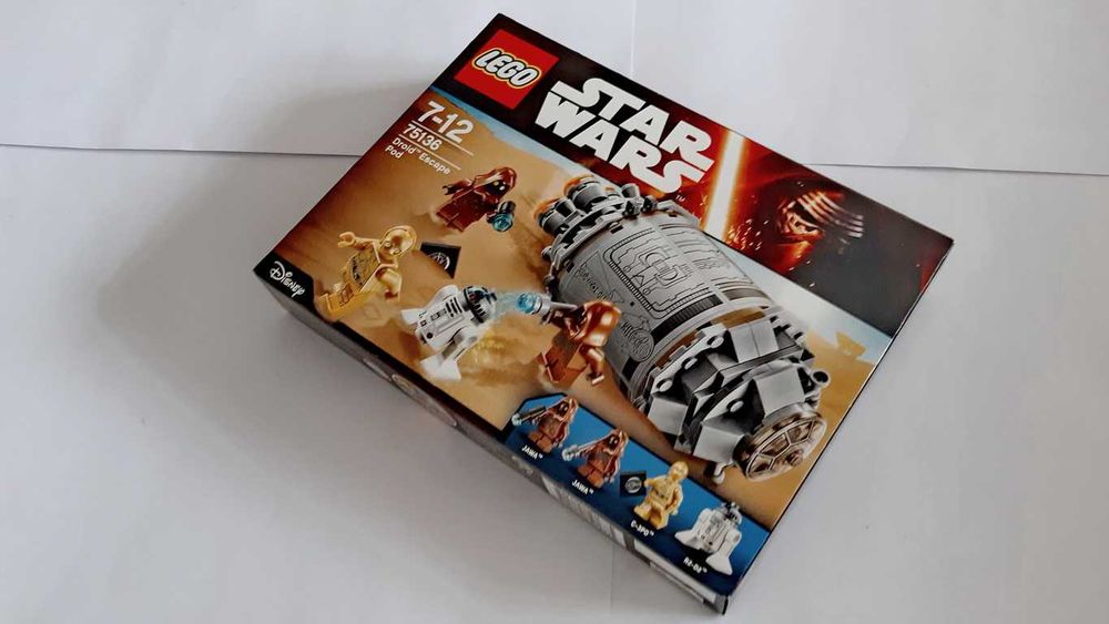 Lego Star Wars A New Hope 75136 Droid Escape Pod selado