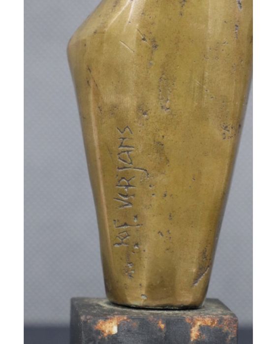 Madonna z dzieciątkiem. Brąz. Stal. Raf Verjans (1935 - 2022). Belgia.