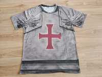 Koszulka t-shirt męski duży 6XL Templariusze