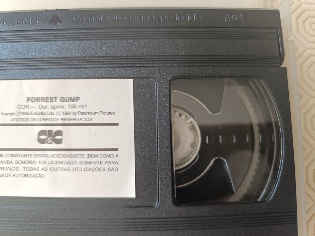 Cassete VHS Forrest Gump