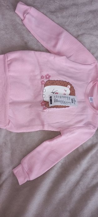 Bluza  ciepłą dla dziewczynki