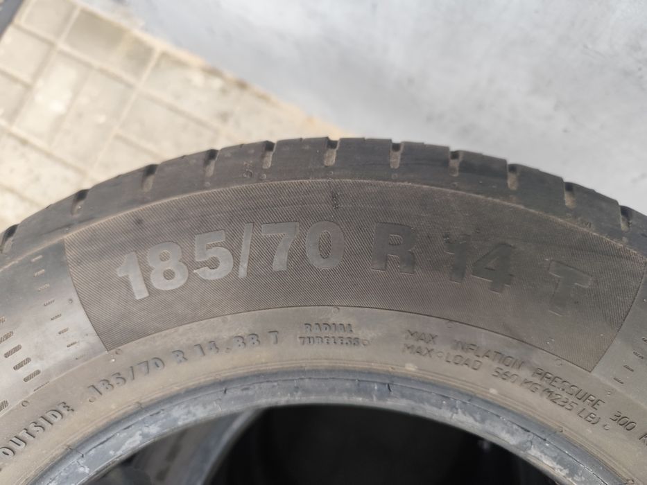 Opony letnie Continental 185/70/14
