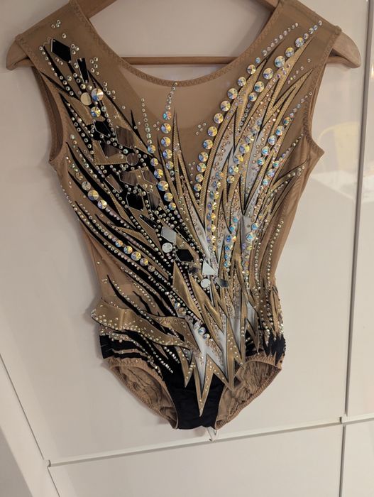 Strój startowy do gimnastyki artystycznej 158/164