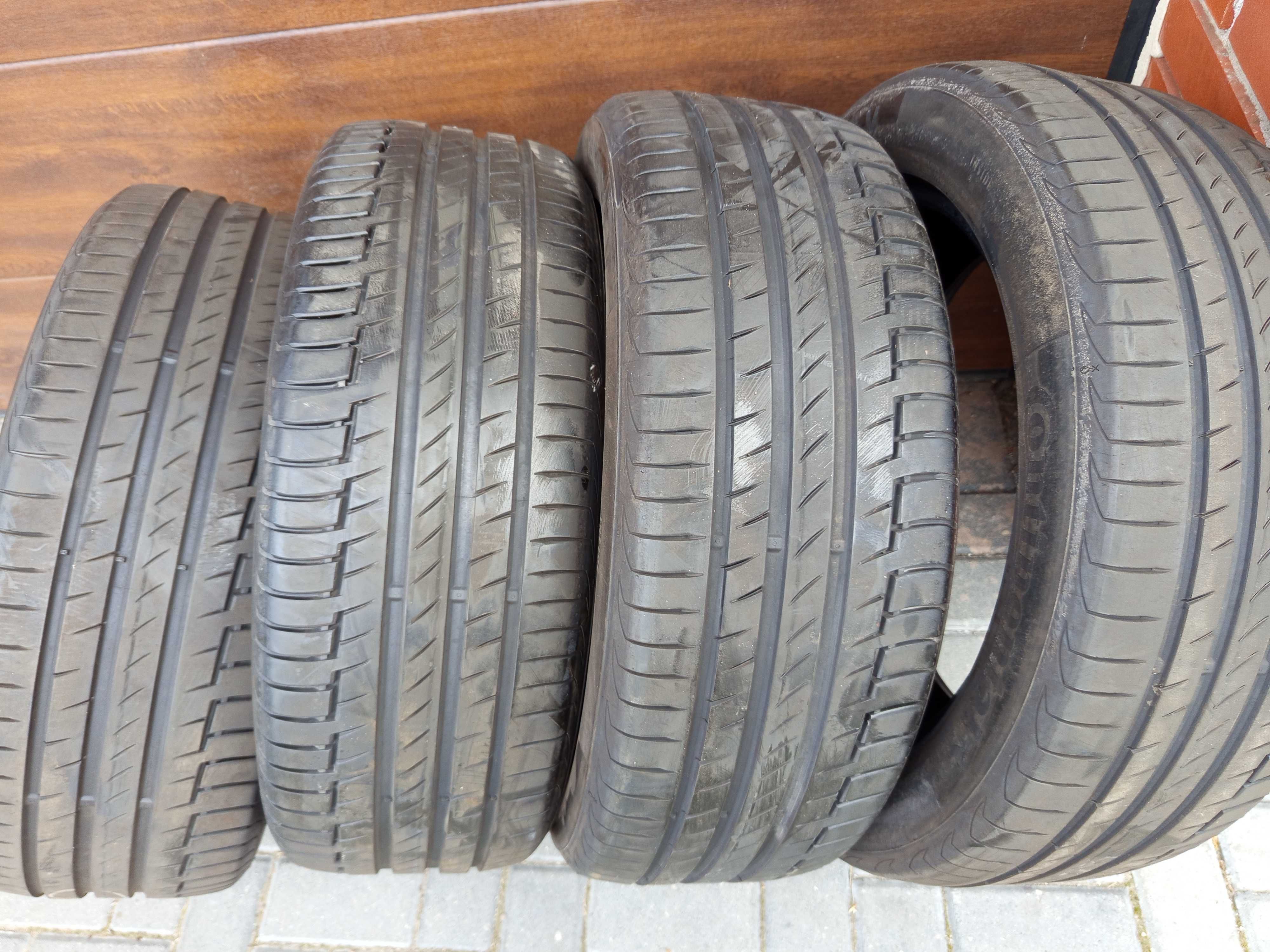 225/55R19 99V Continental Premium Contact6 21r używane jak nowe