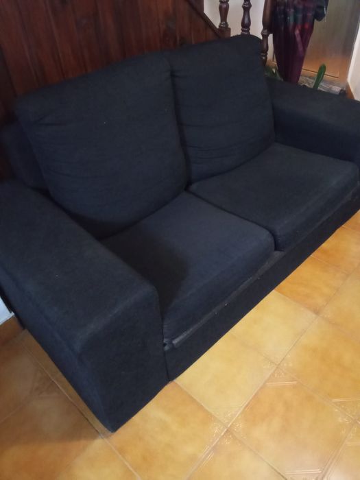 Sofá cama de dois lugares