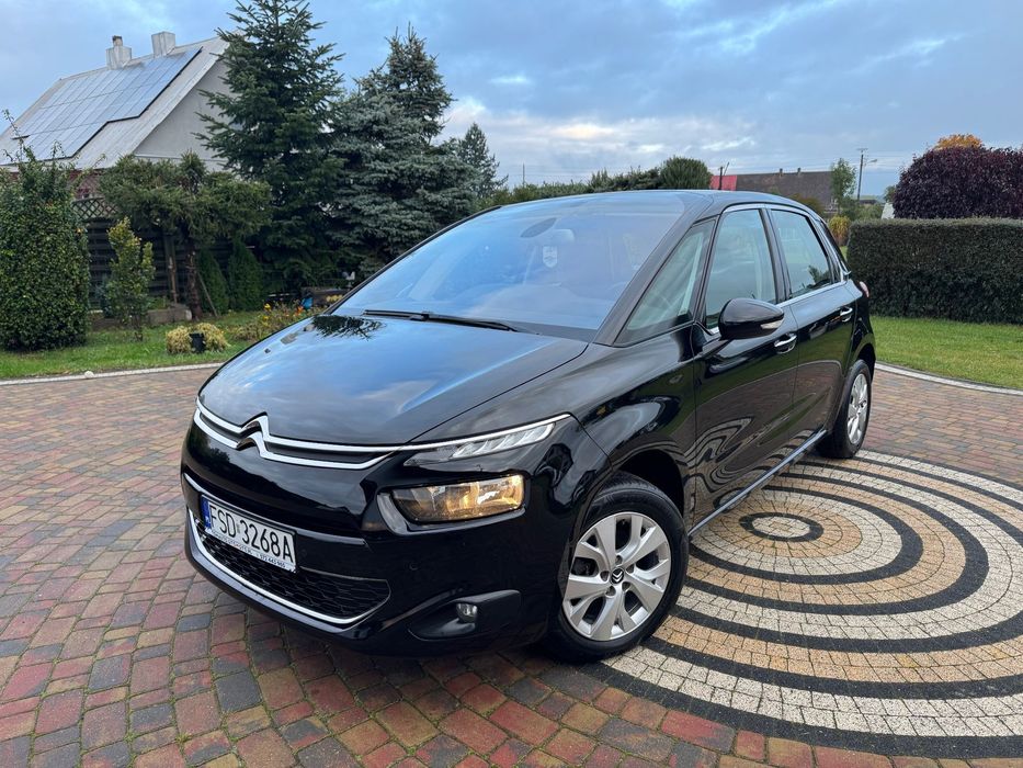 Citroën C4 Picasso Aktywny tempomat, asystent zmiany pasa ruchu, martwe pole, nawigacja