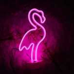 Flaming led neon