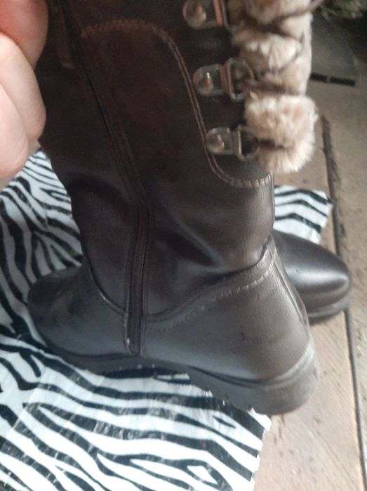 Зимові чоботи на широку ногу