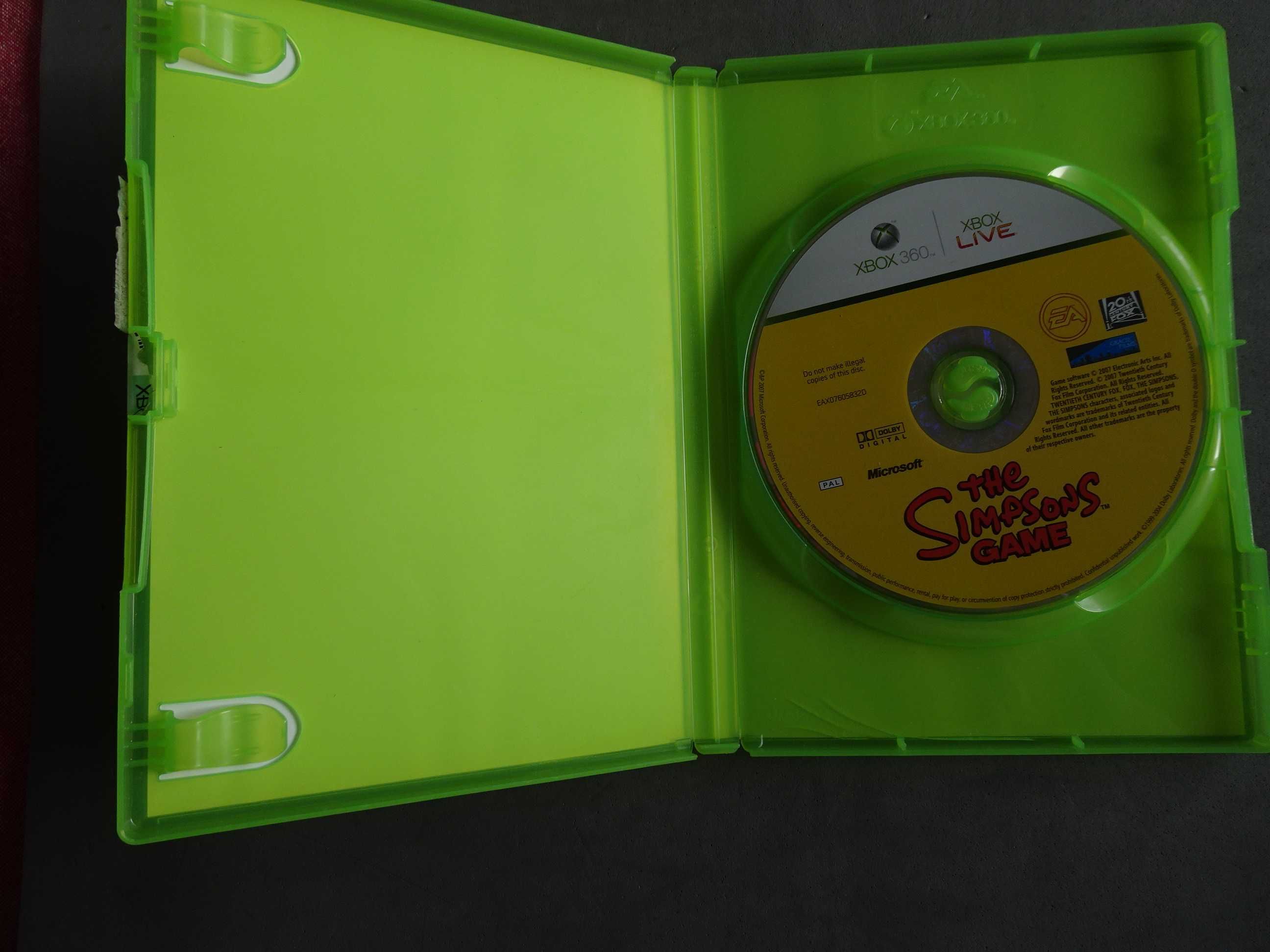Jogo X-Box XBOX - The Simpsons Game