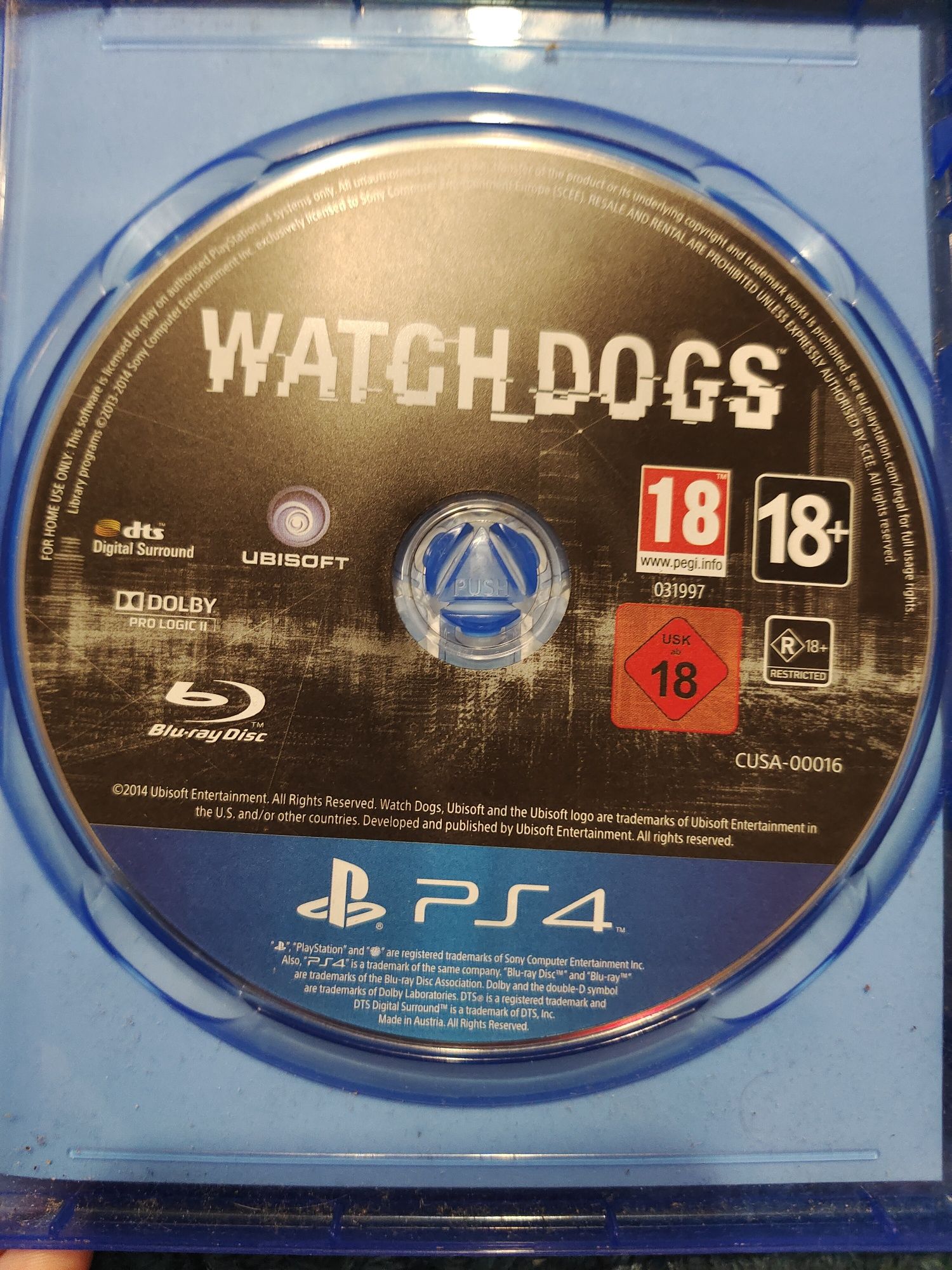 Watch dogs gra na ps