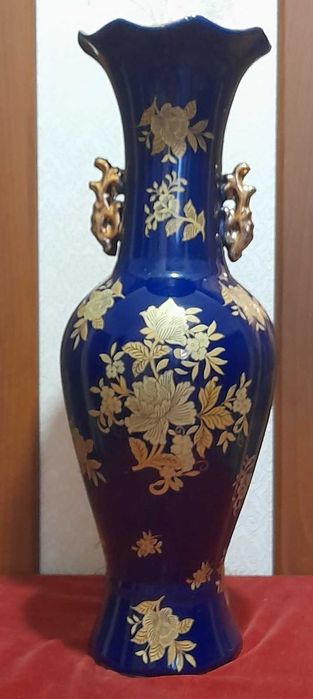 Ваза кобальт 45,5см